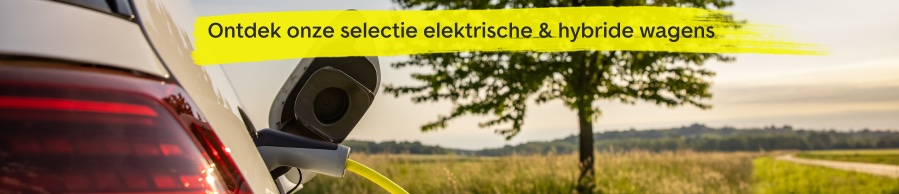 Ontdek onze selectie elektrische & hybride wagens