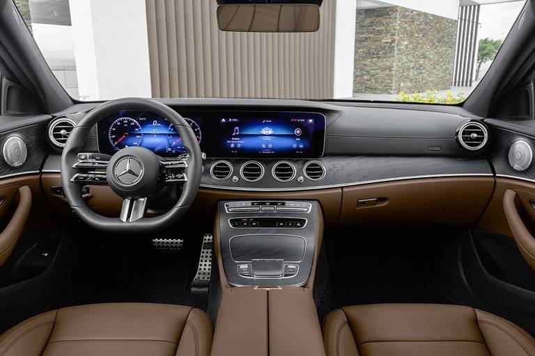 AS24 Test Mercedes E-Klasse interieur