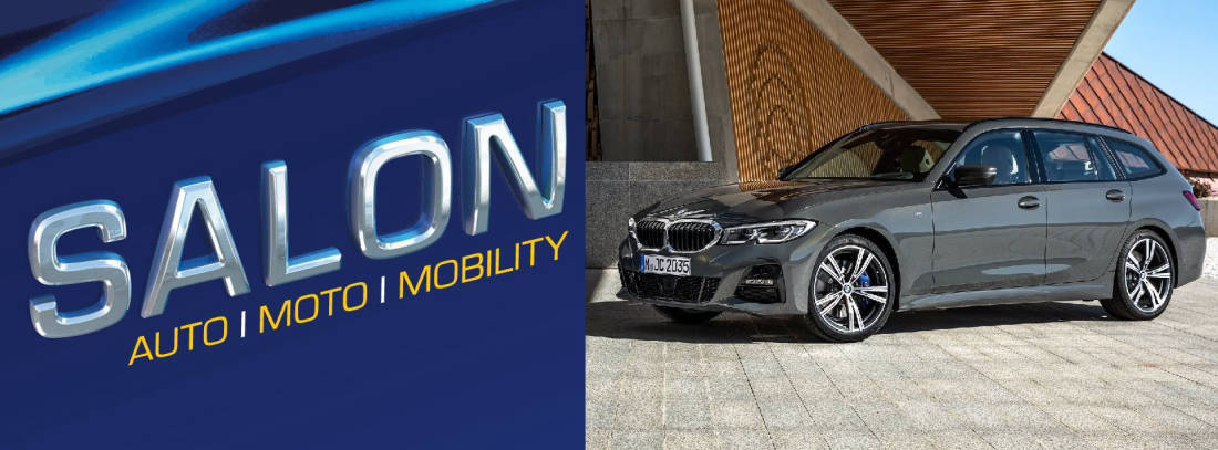 SALON LOGO 3D BMW