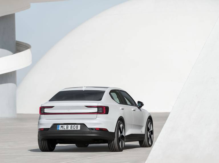 Polestar 2 Standard Range Single Motor (2022) statisch, achteraanzicht