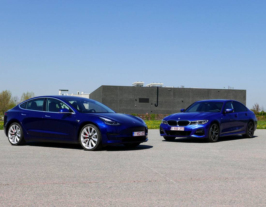 Comparo Tesla BMW
