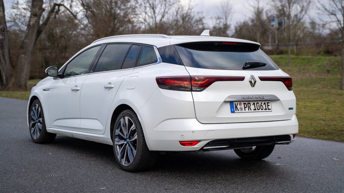 Renault Megane Grandour E-Tech 2021 Heckansicht