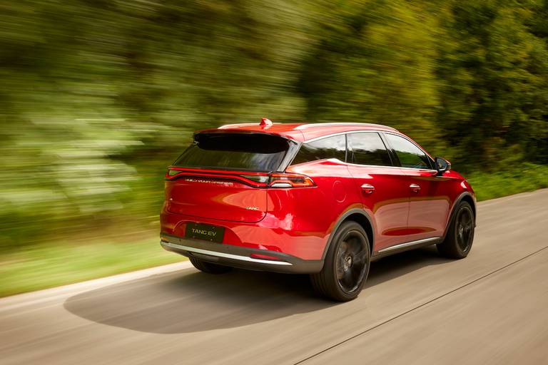 BYD Tang (2023) dynamic, rear view