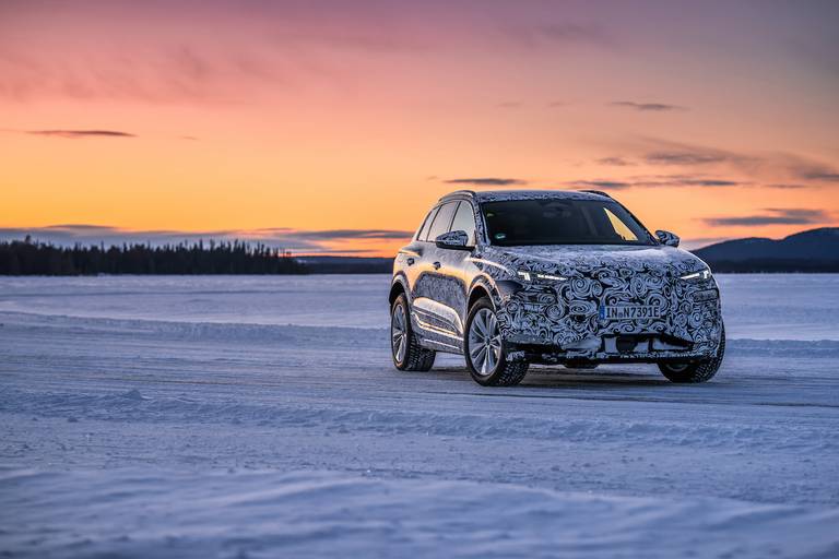 Audi Q6 E-Tron (2023) statisch, vooraanzicht