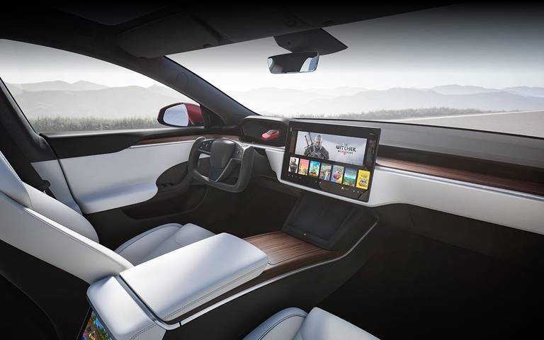 AS24 Tesla interieur