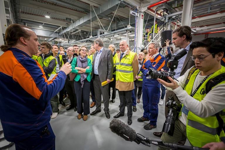 263924 Volvo Cars opent nieuwe batterijfabriek in Gentse productievestiging