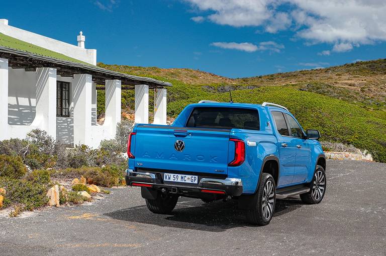 Volkswagen Amarok (2023) statisch, achteraanzicht