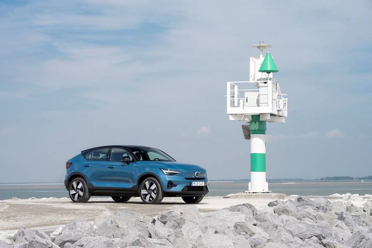 Volvo C40 Recharge Twin (2022) statisch, vooraanzicht