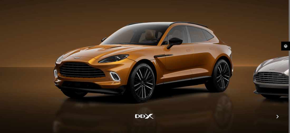 AS24 Aston Martin configurator 2021 banner