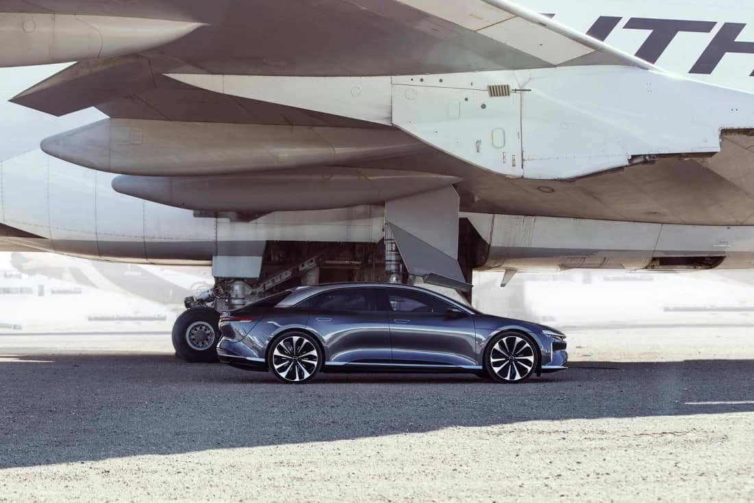 Lucid Air is sneller dan een