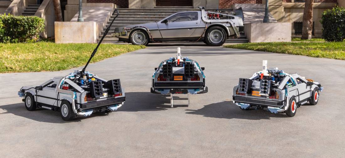 Lego DeLorean DMC-12 (Back To The Future) banner