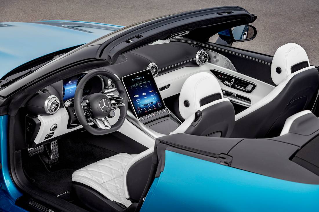 Nieuwe Mercedes-AMG SL 43: instap-vierpitter en achterwielaandrijving -  AutoScout24