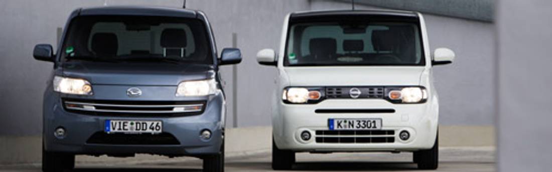 Vergelijkende test: Daihatsu Materia vs