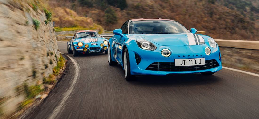 Alpine A110 San Remo 73 (2023) banner