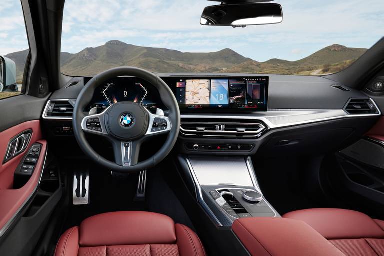 BMW M340d interior