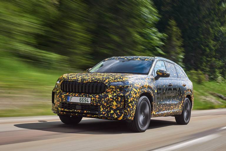 Skoda Kodiaq (2023) dynamic, front view