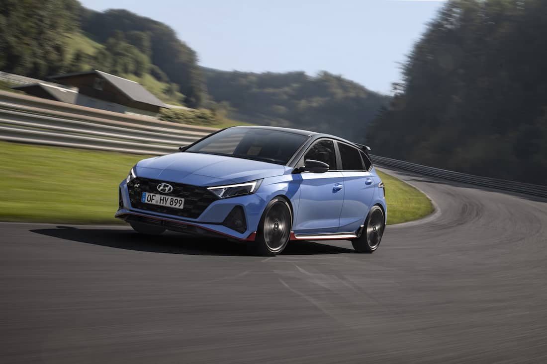 AS24 Hyundai 2021 rijdend voor