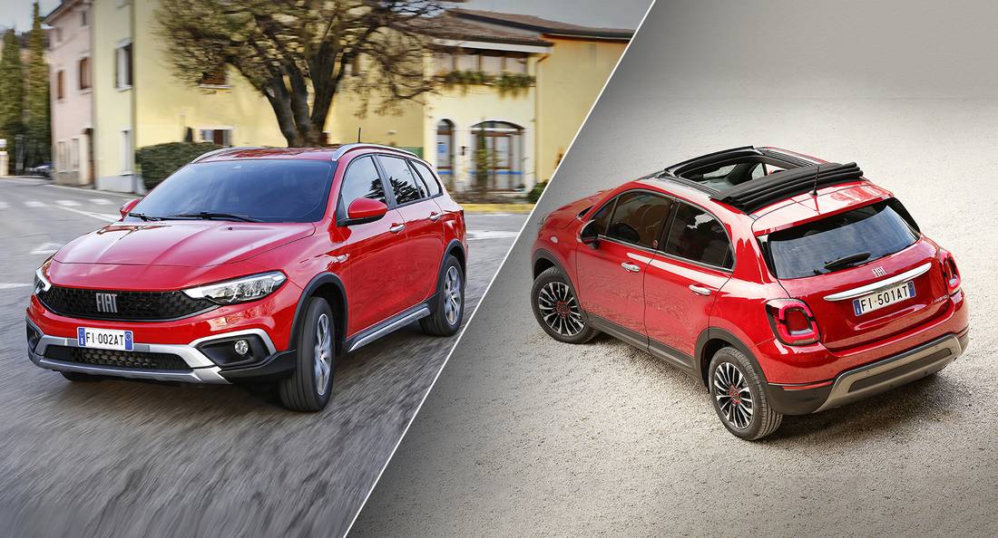 Fiat 500X & Tipo Hybrid 2022
