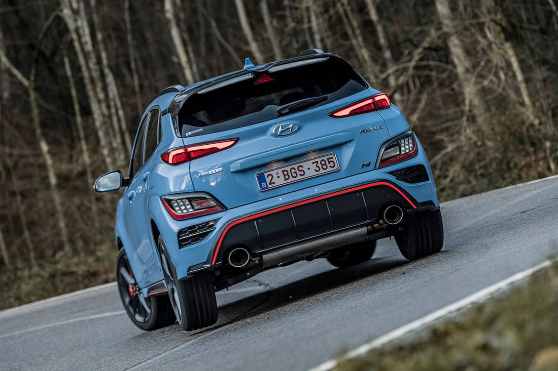 2022 HYUNDAI KONA N corner rear