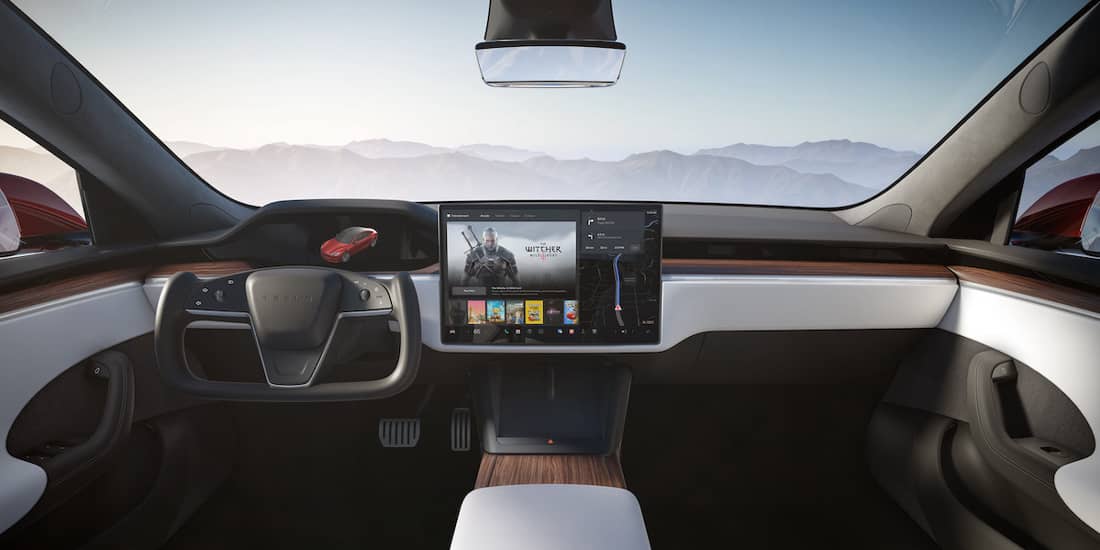 AS24 Tesla stuur banner