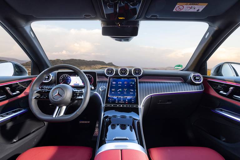 Mercedes GLC (2023) interieur