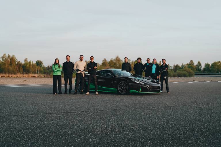 Rimac Nevera (2023) team