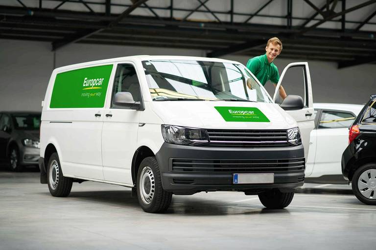 Europcar bestelwagen