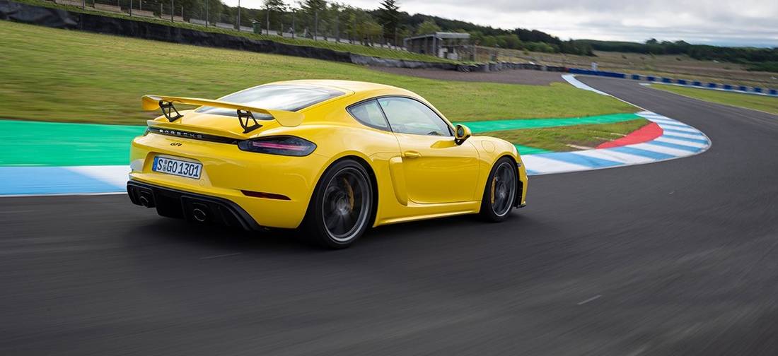 Porsche 718 Cayman GT4 (2022) banner