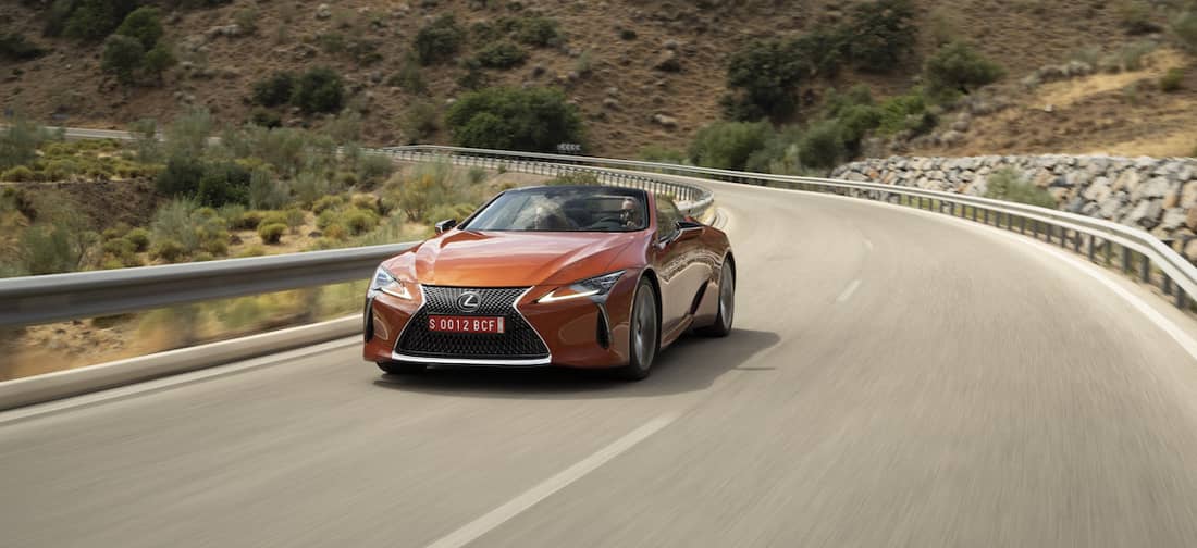 Lexus LC 500 Convertible: dromen van de zomer