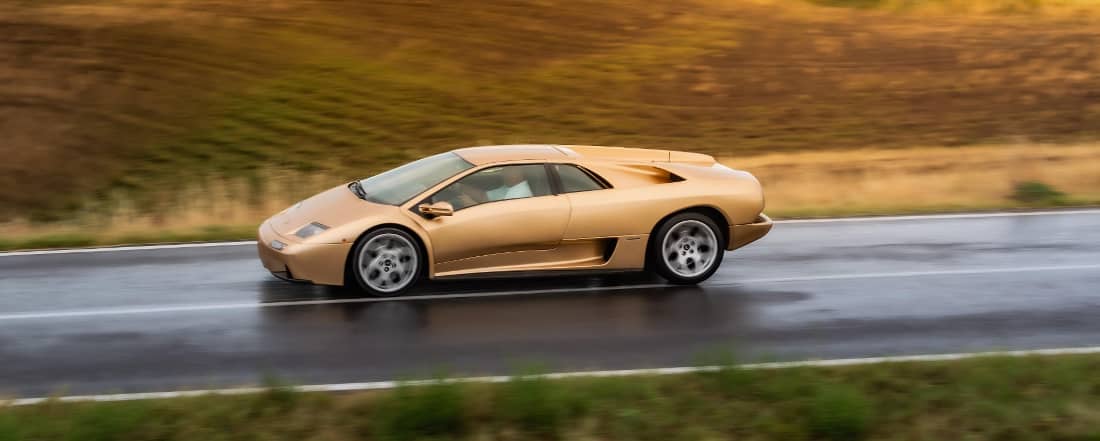 Lamborghini Diablo - dinamica