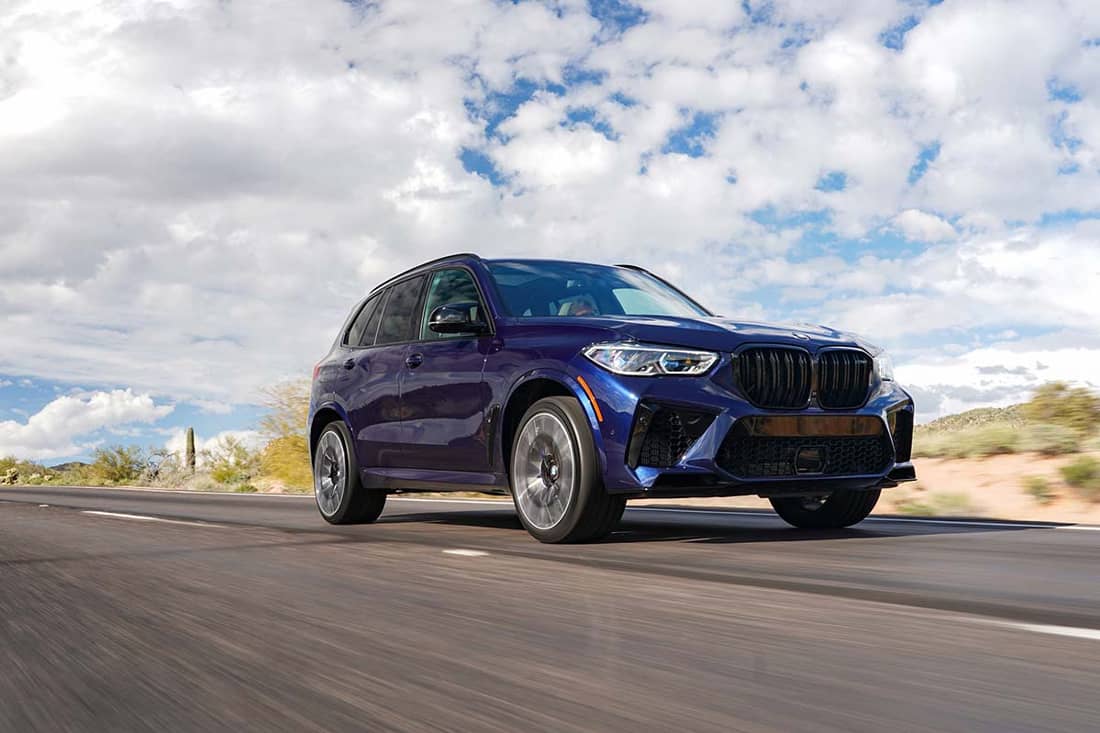 BMW X5 M Competition : casse-code