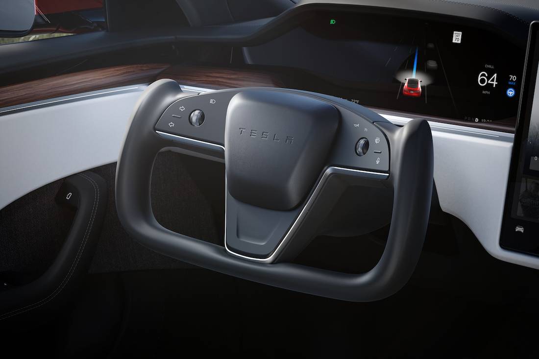 Tesla Model S Plaid (2022) interieur