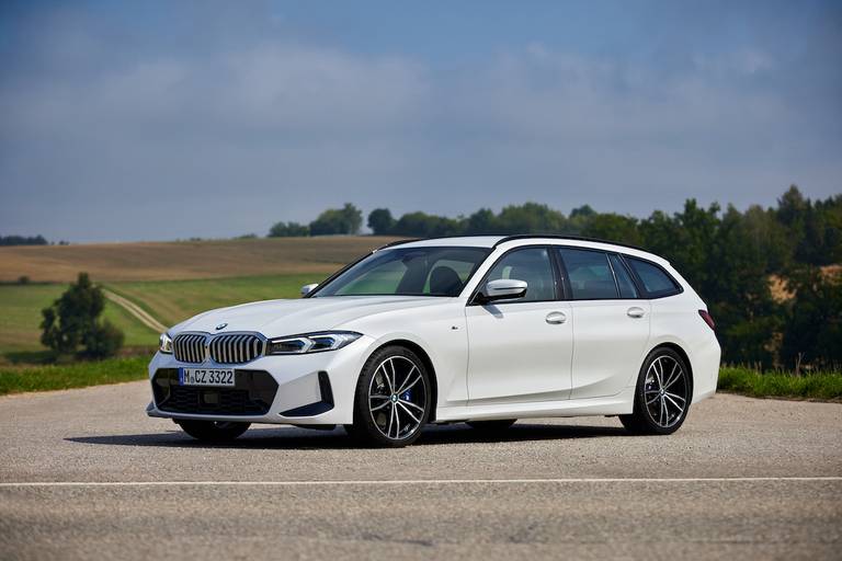 BMW 320e Touring facelift (2023) statisch, vooraanzicht