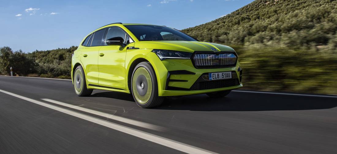 Skoda Enyaq RS iV: praktisch