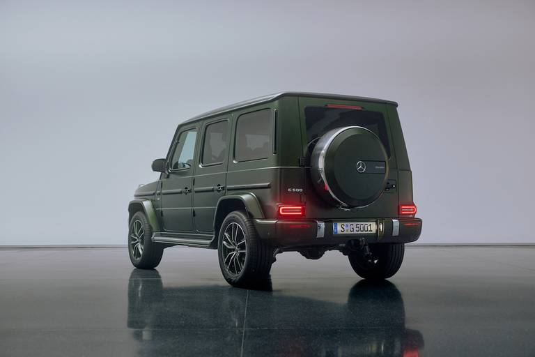 Mercedes G 500 Final Edition (2023) static, rear view