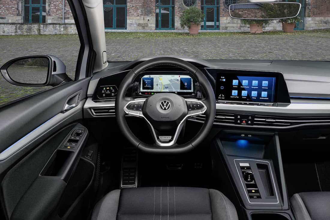 AS24 VW Golf Alltrack 2021 interieur