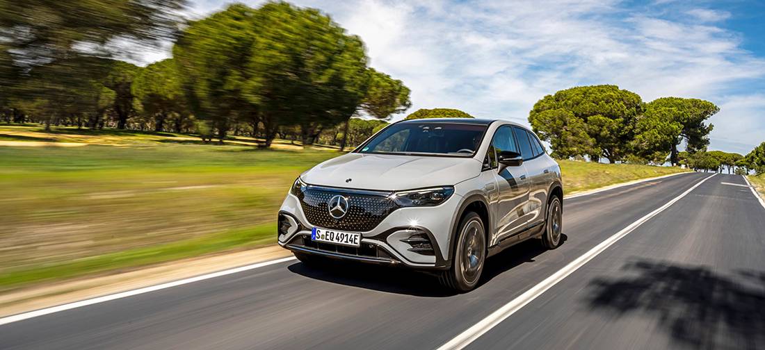 Test: Mercedes EQE SUV, copy-paste-paste-paste (2023)