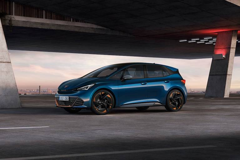 Cupra Born 2021 statisch voor