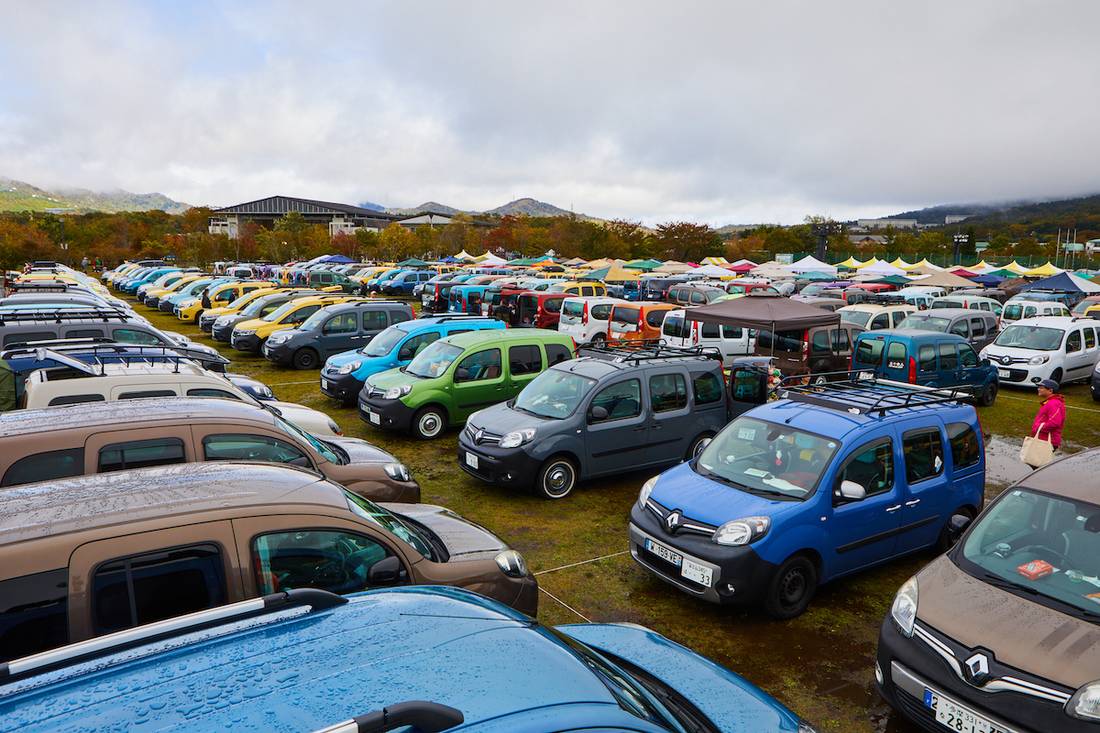 Renault Kangoo Japan meeting