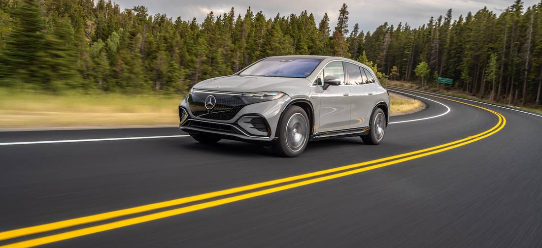 Mercedes EQS SUV: wanneer de vlag de lading dekt