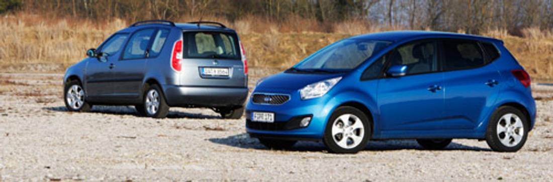 Vergelijkende test: Kia Venga vs