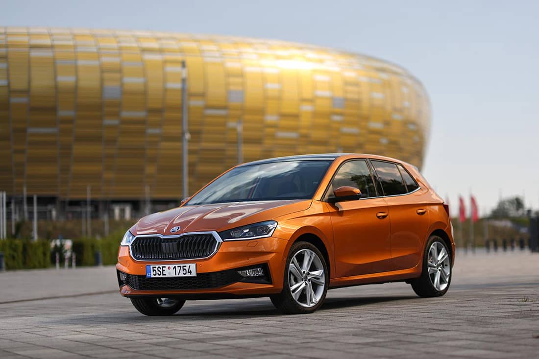 AS24 Skoda Fabia 2021 statisch voor