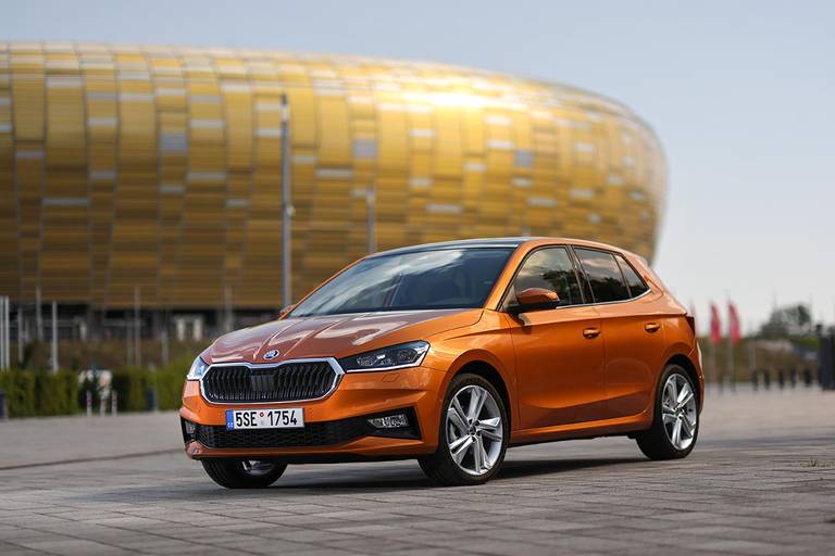 AS24 Skoda Fabia 2021 statisch voor