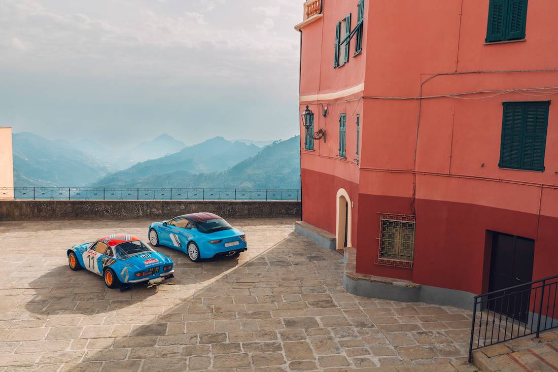 Alpine A110 San Remo 73 (2023) statisch, achteraanzicht