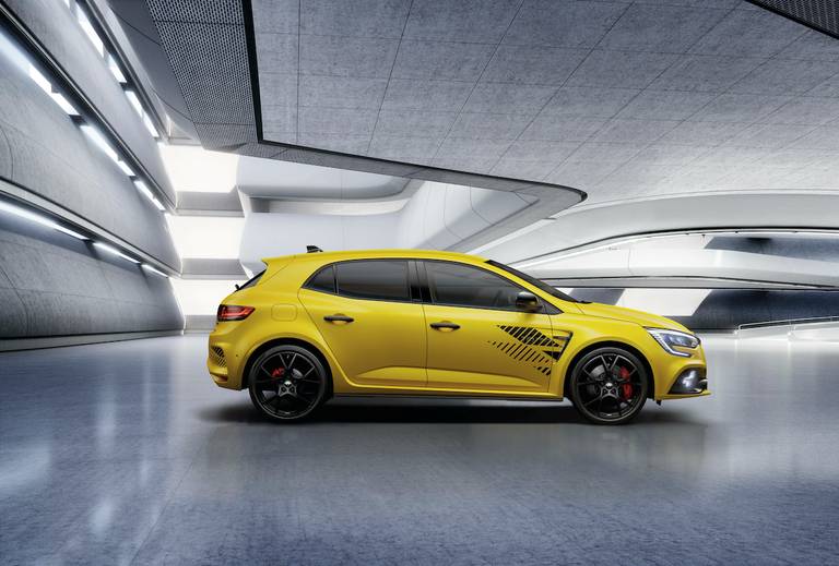 Renault Mégane RS Ultime (2023) statisch, zijaanzicht