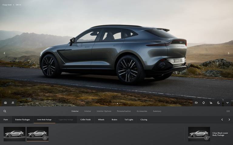 AS24 Aston Martin configurator 2021 detail 1