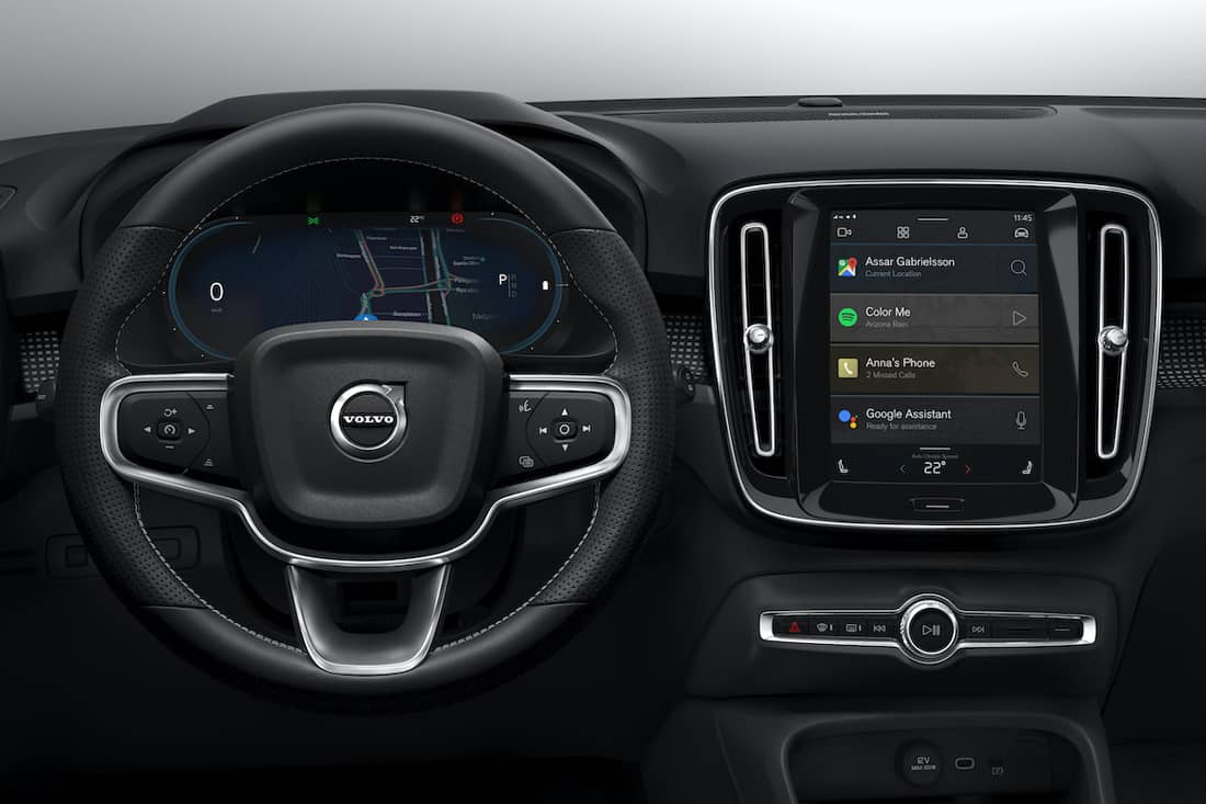 AS24 Volvo P8 Recharge 2021 dashboard