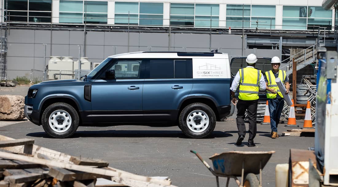 Wiskunde dans vereist Land Rover Defender ook als lichte vracht: Defender Hard Top - AutoScout24