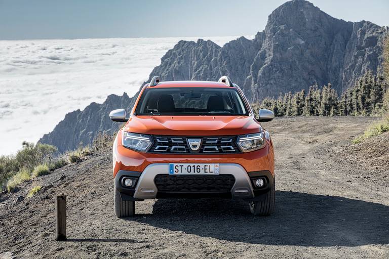 AS24 Dacia Duster 2021 statisch frontaal