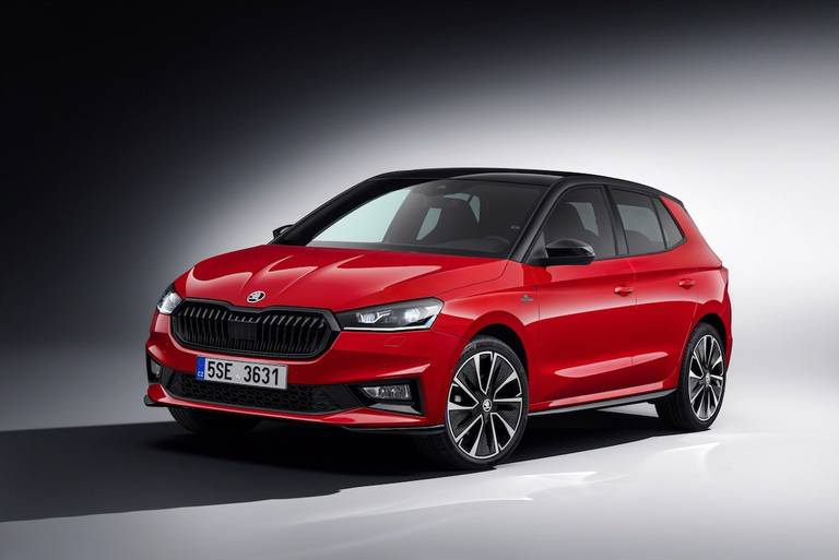 Skoda Fabia Monte Carlo (2023) statisch, vooraanzicht